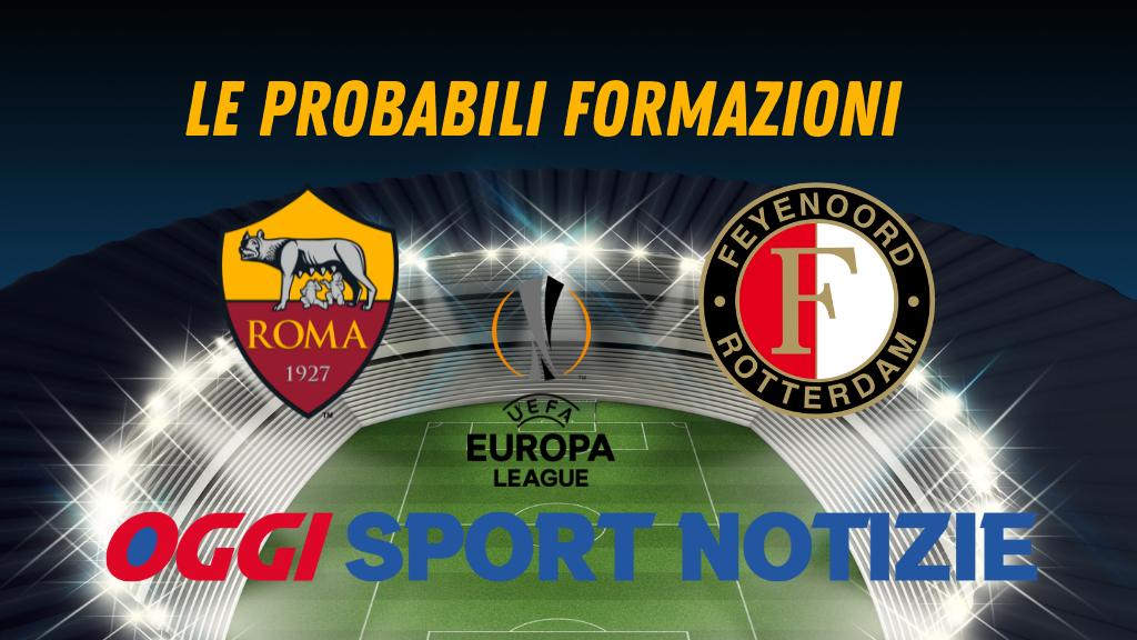 Roma Feyenoord probabili