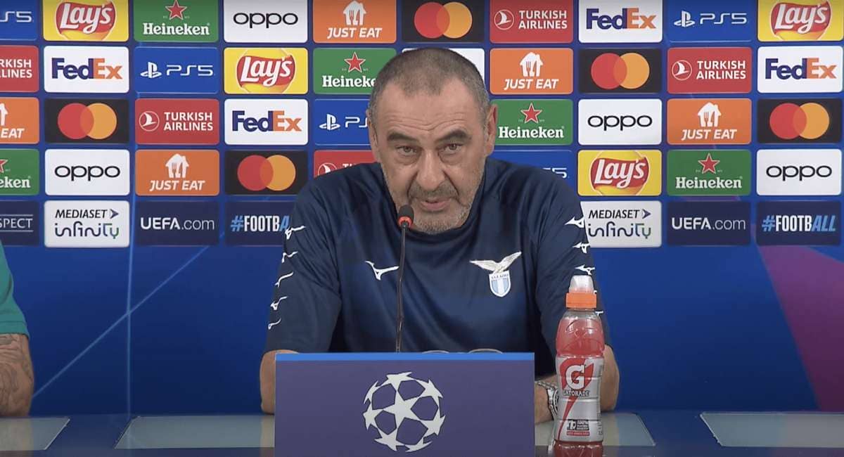 sarri conferenza champions