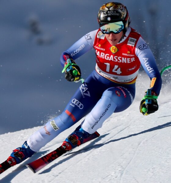 Federica Brignone, Discesa Libera di St. Anton - AUT, 11/01/2025 (Credit @Archivio FISI)