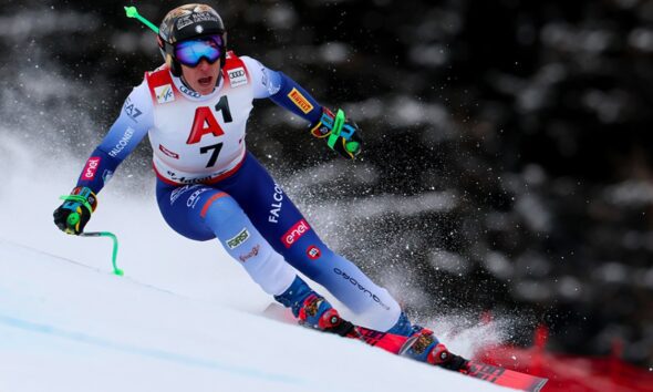 Federica Brignone, Supergigante di St. Anton - AUT, 12/01/2025 (Credit @Archivio FISI)