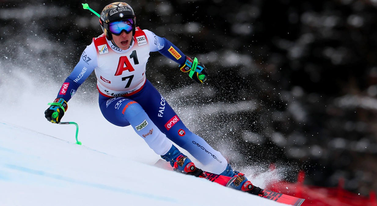 Federica Brignone, Supergigante di St. Anton - AUT, 12/01/2025 (Credit @Archivio FISI)