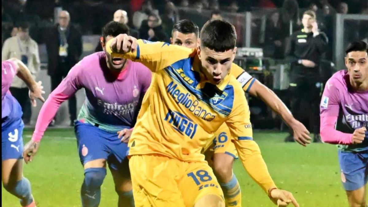 Frosinone Milan - foto Frosinone Calcio